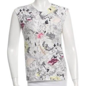 Chloe printed tank XS